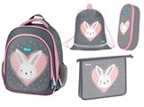 Набор Först "Little Friend" (FT*062509): рюкзак F-Light 36*27*15см + сумка для обуви 46*36см + пенал 22*9*4,5см + gапка для тетрадей А5 (FT-PP-A50531)