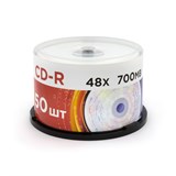 Диск CD-R "Mirex" 700Mb, 48х (50 шт. в боксе)