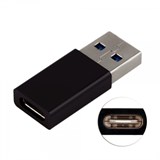 Адаптер Type-C (f) to USB 3.0 (m) "Aopen/Qust" (ACA436M) черный