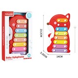 Ксилофон "Лисичка" 8 нот (3055885) в коробке