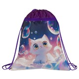 Сумка для обуви ArtSpace "Anime kittens" 34*42см (MSP_PK00001) карман на молнии