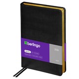 Ежедневник Berlingo 2026г. А5 184л. "xGold" (DD6_81505) черный, золотистый срез, тв.переплет, кожзам