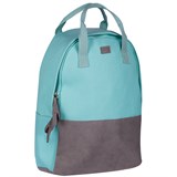 Рюкзак ArtSpace Casual "Soft mint" (Tn_19832) 38*30*13см, 1 отделение, 2 кармана, уплотненная спинка, мятный/серый