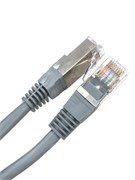 Патч-корд литой TELECOM UTP, 0.5м, кат. 5е, серый (NA102-0.5м)