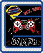 Папка для труда А4 (ПТР-1) "Brother gamer" молния вокруг, пластик