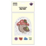 Алмазная мозаика  9,5*10см "Магнит. Ежик" (АММ_65745, "ТРИ СОВЫ") частичное заполнение
