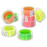 Клейкая лента 19мм*33м "Berlingo" кристально-прозрачная, с неоновой втулкой (CT1933)