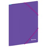 Папка на резинках BERLINGO "Raze" фиолетовая (FB4_A4152) А4, 600мкм