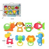 Набор погремушек 8шт. (ZY1848731) в коробке 43*31*6см