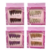 Накладные ногти  (SD-004) перламутровые двуцветные, в коробке, в ассорт.