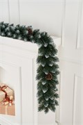Елочная гирлянда (Max Christmas) "Канадская" с шишками, 270*26см (ГКП 32) Россия