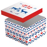 Коробка подарочная складная MESHU "Nordic", 15*15*15см (MS_66466)