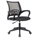 Кресло "Helmi HL-M95 R Airy" ткань, сетка, черное (348711)