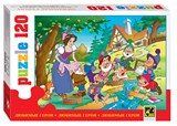 Puzzle STEP  120 элементов "Любимые герои" (75030)