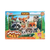 MAXI-пазлы "Животные в лесу" (ш/к53792, 403166, "Умные игры") 35 элементов