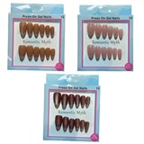 Накладные ногти  (SD-001) перламутровые двуцветные, в коробке, в ассорт.