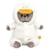 Мягкая игрушка "Басик BABY в комбинезоне "Гусик"" 20см (BB-159) в инд. коробке