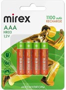 Аккумулятор R3 "Mirex" 1100 mAh, на блистере BL4