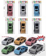 Инерц. "Fenming"  8*3,5*3см "Tesla" (399-878) 6 цв. в ассорт., в пакете