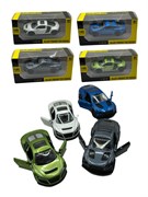 Металл. модель 10,5см "Audi coupe (1:39)" 2 двери откр-ся (HN3643-4) инерция, 4цв. в ассорт., в коробке