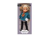 Коллекционная кукла 32см "Silvan. Doll" (HP1220940) теплые наушники, в кофте, лосинах и кроссовках, с шарфом, в коробке