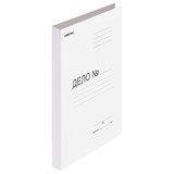 Скоросшиватель картонный 280 г/м2 "ОФИСМАГ" (124577) до 200л.