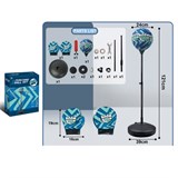 Груша для бокса на стойке, высота 121см + перчатки + насос (3095850) в коробке