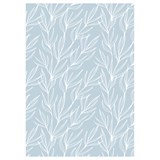 Бумага для упаковки подарков MESHU 70*100см "Flowers" (MS_66988) 80г/м