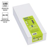 Пружины пласт. для переплета 10мм, черные, комплект 100 шт. (PC7005, OfficeSpace) для сшивания 41-55л.