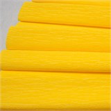 Бумага крепированная желтая 60г/м2 (№29) 50*250см, в пакете