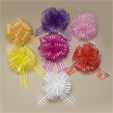 Бант-шар с принтом "Горошек" 16см., 7цв. в ассорт. (vvn3-12)