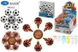 Набор текстмаркеров Basir "Мячи" 6шт. (MD-612) в виде спиннера