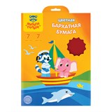 Набор бархатной бумаги Мульти-Пульти А4 7л., 7цв. (ББ7А4_11087)