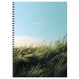 Тетрадь 160л. А4 тв. обложка, на спирали BG "Summer vibe", клетка (Т4гр160_лг_тф 67190) глянцевая ламинация, тиснение фольгой