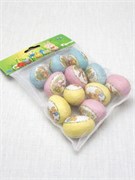 Пасхальные сувениры набор 12шт. "Яйца" 3*4см (B177-B21)