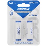 Аккумулятор R6 "Smartbuy" 2500 mAh, на блистере BL2
