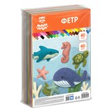 Цветной фетр Мульти-Пульти А4 40л. 40цв., 1мм (ФЦ40_66435) - фото 312194