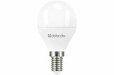 Лампа светодиодная, E14, P45, 10Вт, 4000К "Defender" нейтральный белый свет, шар - фото 312515