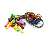 Скакалка цветная ПВХ 3.80м (Россия) - фото 314696