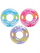 Круг надув.  91см "Волна" с ручками (59256NP, "Intex") в ассорт. - фото 314529