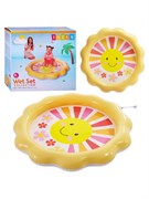 Бассейн надув. 104*13см, 59л. "Солнце" (56126NP, "Intex") - фото 314641