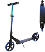 Самокат X-Match Delta, колеса 200 мм PU, синий (641368))