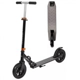 Самокат X-Match AIR, 200 мм. надувное колесо, чёрный (641455)