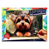 Картина по номерам на холсте 22*30см "Йорк" (CANV22X30-YORK, 382638) с акриловыми красками