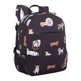 Рюкзак GRIZZLY "Собачки" (RK-677-2) 28*22*10см, укрепленная спинка - фото 317154