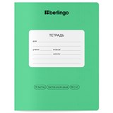 Тетрадь 12л. Berlingo частая косая линия "Classic Pro. Зеленая" (CBf_12101) блок 80г/м2, обложка - мелованный картон