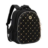 Рюкзак GRIZZLY (RAz-686-8) 36*28*20см, цвет черный, формованный, анатомическая спинка - фото 319566