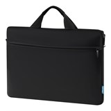 Сумка для ноутбука 15,6"-16" Först "Basic Black" (KNT_LB67454) черная, 1 отделение, 1 карман, полиэстер, с ремнем