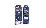 Кабель Lightning - USB, 1 м, "S26", В КОРОБКЕ (iK-512-S26bg) "Smartbuy", черно-серый, 3А - фото 321413