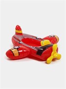 Лодка детская надув. 119*114см "Pool Cruisers. Самолет красный (53) с желтым пропеллером" (59380, "Intex") 3-6 лет - фото 321405